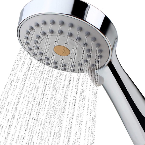 High Pressure Handheld Shower Head with Powerful Shower Spray against