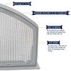 Replacement Lint Screen Filter for GE GTD33EASK0WW, GTD33GASK0WW, GTD33PASK0WW, GTD42EASJ0WW,
