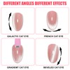 5 Pcs Cat Eye Magnet for Nails, 3D Cat Eye