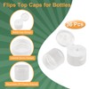 sourcing map 36pcs 28/410 Flips Top Caps for Bottles, Replacement