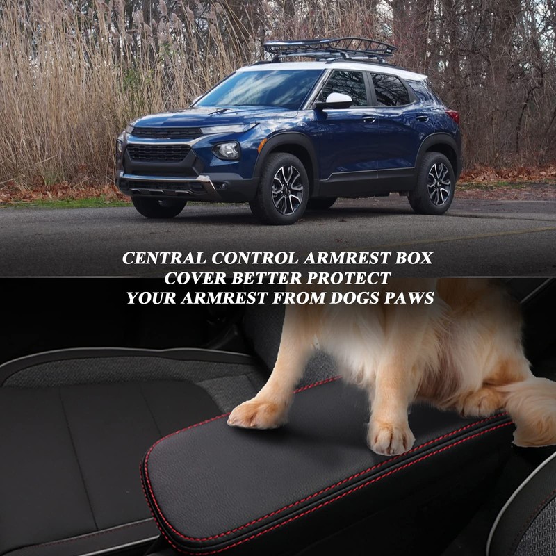 BIBIBO 2025 2026 Chevy Trailblazer Center Console Cover for 2021-2023-2025