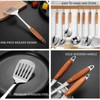 304 Stainless Steel Cooking Utensils Set,9PCS Metal Kitchen Utensils Set