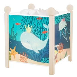 Trousselier 6260014 Whale Magic Lantern Children's Night Light Ocean, Multicoloured, Pack of 1