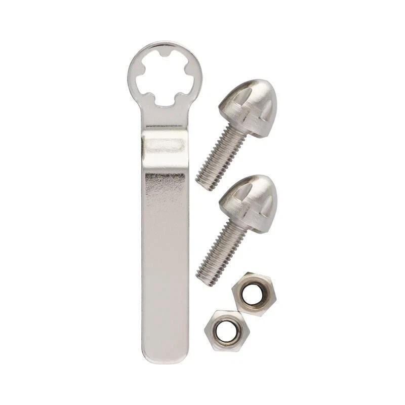 Cruiser Accessories License Plate Frame Fasteners Fasteners Anti-Theft 80733
