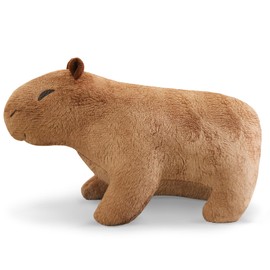 SQEQE Capybara Plush, Cute Capybara Stuffed Animals, Super Soft Capybara Plushies Pillow Unique Brown Plushies Doll Gifts for Boys and Girls（19.7Inch/50cm）