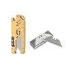 KUNSON Stainless Steel Pocket Utility Knife, Portable EDC Retractable Box
