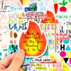 Bifarde 100Pcs Inspirational Words Stickers - Positive Affirmation and Motivational