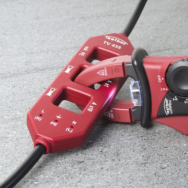 Testboy TV 435 Current Measuring Adapter (Line Splitter, Adapter with