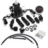EFI Fuel Pressure Regulator Kit with Bypass Return 0-100psi Pressure