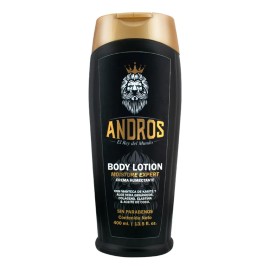 Andros Body Lotion Crema hidratante corporal para hombres 400ml con Karité y Aloe Vera orgánicos