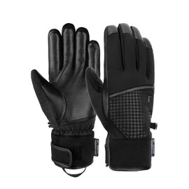 Mara R-TEX® XT with loop for entry and waterproof and breathable membrane, pleasantly warm ski gloves, snow gloves