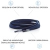 Leazy Flat Elastic Shoelaces - The Flat, Flexible Shoe Strap