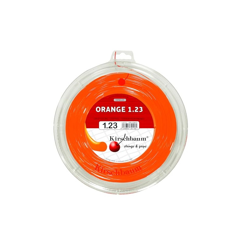 Kirschbaum Super Smash String Reel - Orange, 1.23 Mm