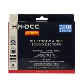 Hornby HM7000-8TXS: Bluetooth® & DCC Sound Decoder (8-pin)