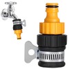 EujRcf Tap to Hose Connector, Detachable Hose Adapter, Universal Fit
