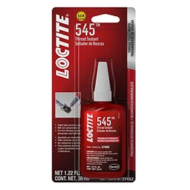 Loctite 37482 545 Pneumatic/Hydraulic Thread Sealant Bottle - 36 ml