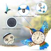 Thermometer Indoor Outdoor Patio Weather Thermometer Wall Hummingbird No Battery