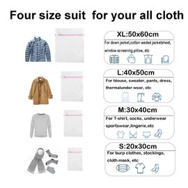 Yosugar Wäschenetz,3er wäschenetz für waschmaschine,mit Wabenstruktur für Schützt Empfindliche Wäsche, Haltbar Wäschebeutel für Blusen,BH,Reise-Organizer für wäsche (3 Stück 30 * 40cm)