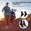QKEPCY Ankle Compression Stockings Women Men Foot Compression Ankle Support