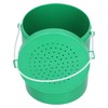 Alomejor Fishing Bait Bucket, Plastic Portable Lure Earthworms Bucket Breathable