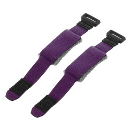 sourcing map Guitar Mute Wrap Band 7.1x0.9 Inch Noise Reducer for Guitar Bass Ukulele Purple, Pack of 2