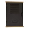 ootb Key Cabinet, Metal Wood, Brown Black, 20 x 27