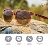 Knockaround Brightsides Polarized Sunglasses for Women & Men - Impact