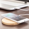 InnovaGoods Bamboo Wireless Charger.,