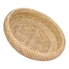 Round Bread Baskets Bamboo Hand Woven Fruits Vegetable Storage Basket