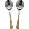 Set of 2 Serving Spoons Indian Dinnerware Serveware Stainless Steel