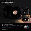 Aisilan Ceiling Spot Lights Indoor, 15W Modern LED Spotlight 350°