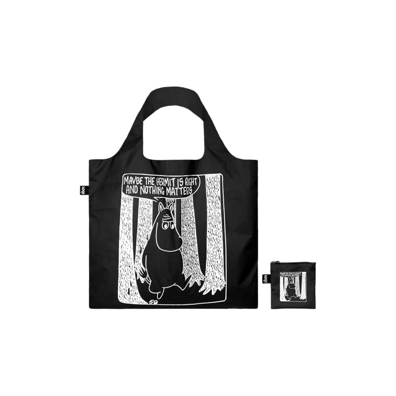 LOQI MOOMIN Comic Adventures MO.CA Tote Bag, multicolor