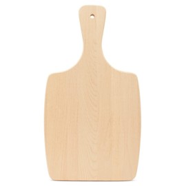 Wooden Cutting Boards with Handle 16 inch, Pack of 1 Large Charcuterie Board, Wood Serving Board, Unfinished Wood, by Woodpeckers