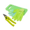 noTrash2003 Garden set including knee pad, pruner and gloves for