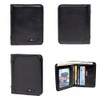 Bluetooth Wallet Tracker, Anti-Lost GPS Position Record Bifold Cowhide Leather