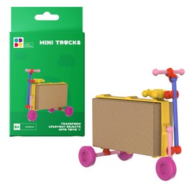 Oddy Mini Trucks Minipack Creative Building Kit - Eco-Friendly STEM Toy Set for Kids 6+