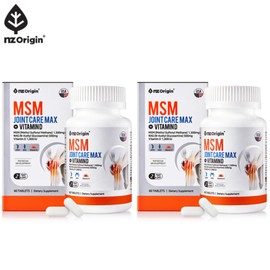Endet Origin MSM Joint Care Max + Vitamin D (60 tablets) Dance Nutrition Joint Bone Supplement / 엔젯오리진 MSM 조인트케어 맥스 + 비타민D(60정) 춤영양 관절 뼈 보조식품