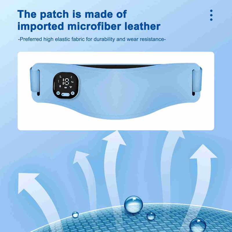 Heating Massage Belt 6 Working Modes 19 Levels Strength Adjustable