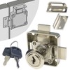 Cabinet Double Door Lock Cabinet Drawer Lock Safety Lock [Keyed