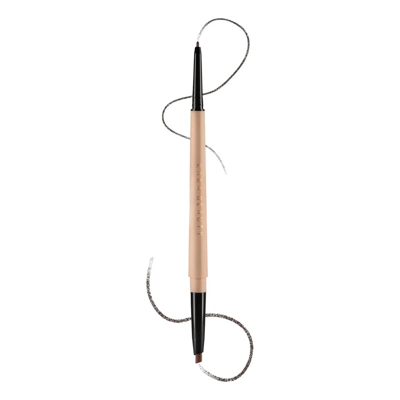 Kara Beauty Lápiz De Cejas De Doble Punta Marrón Oscuro