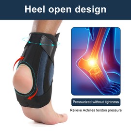 Plantar Fasciitis, Ankle Brace, Ankle Brace, Plantar Fasciitis Bandage, Plantar Fasciitis Relief Brace, Achilles Tendon Bandage AVA 3 Adjustable Straps, Relief Plantar Fasciitis - M