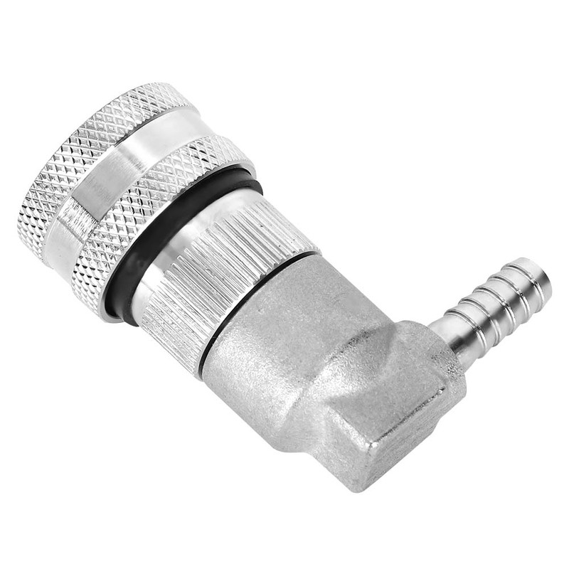 Stainless Steel Ball Lock Keg Quick Connector Dispenser Tool Self