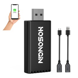 HOSONGIN Wireless CarPlay Adapter,Apple Car Play Wireless Dongle for OEM Wired CarPlay Car from 2015