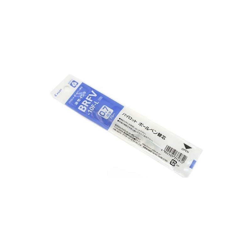 [Set of 10] Pilot BRFV-10F-L Oil-Based Ballpoint Pen Refill, Fine