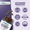 FineLand Activated Charcoal 1300mg - Advanced Digestive Detox Cleanse, Helps
