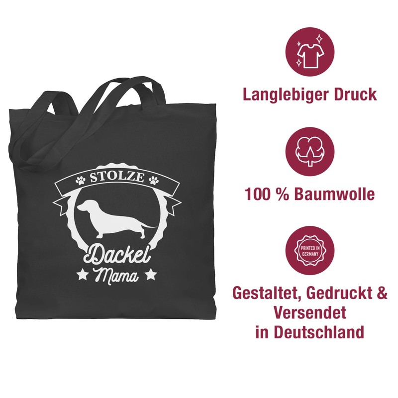 Shirtracer - Cotton Bag - Gift for Dog Owners -