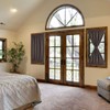 PiccoCasa Blackout French Door Curtain Panel - Blackout Door Curtain