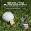 AXKAL Magnetic Stylish Golf Ball Markers with Hat Clip 1/2