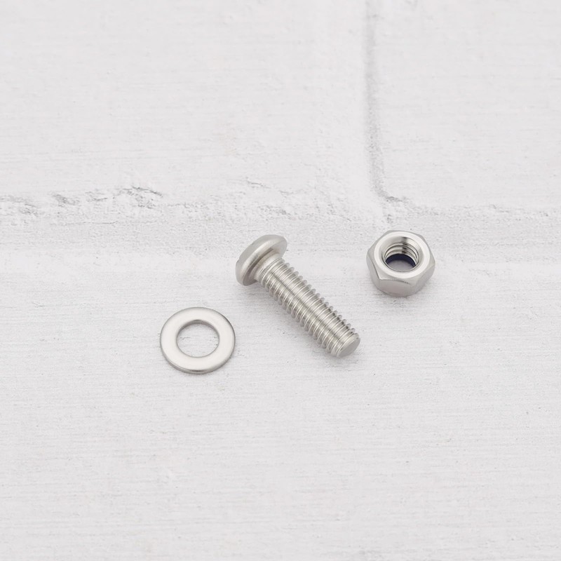 LT Easiyl 1Set Stainless Crossmember Rear Body Bolt Fixing Kit