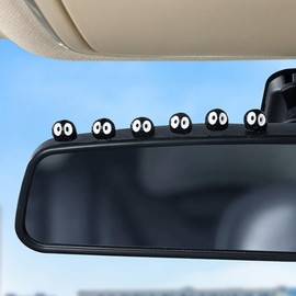 Soot Sprites Car Rearview Mirror Accessories, Dashboard Car Ornament, Cute Funny Animal Decoration Presents, Car Rearview Mirror Interior Accessories for Home Garden Office (Soot Sprites 30pcs)